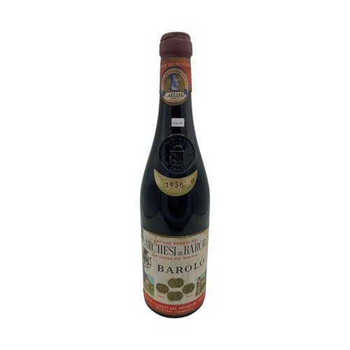 Vintage bottle marchesi di - vintage,