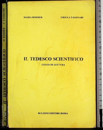 Tedesco scientifico corso - tedesco, scientifico.