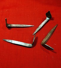 Vecchi Chiodi (Ganci) Rame Artigianato Italiano, forgiati a mano