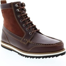 Stivaletti uomo Clarks DURSTON HI pelle marrone inglese varie misure