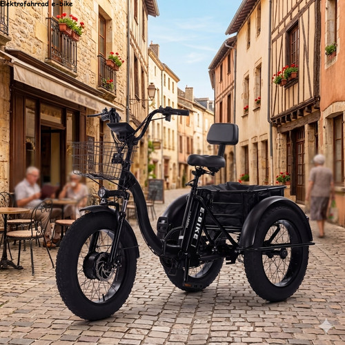 Triciclo elettrico pieghevole - triciclo,
