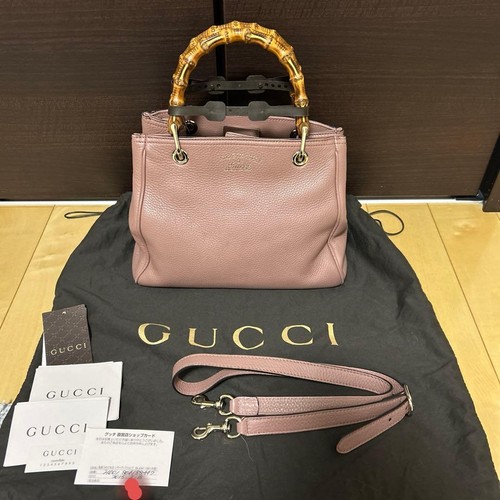 Gucci borsa bambù 2way - gucci,