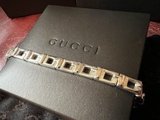 Bracciale Uomo Gucci Argento