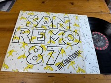 LP ITALY 1987 Various – Sanremo 87 International