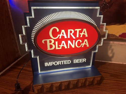 Carta blanca insegna luminosa - carta,