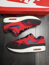 Nike Air Max 1 Red Crush AH8145-600 Uomo UK 8