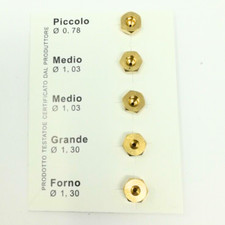 Serie Ugelli 6MB Cucina Gas HotPoint Ariston Indesit 4 Fuochi +Forno Gas Metano