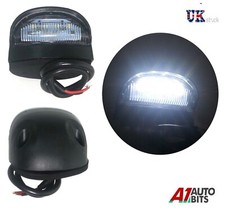 Lampada Luce Targa 4 Led Per Camion Furgone Rimorchio Camper 12V