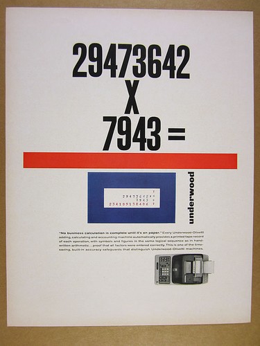 1963 underwood olivetti - 1963, underwood-olivetti