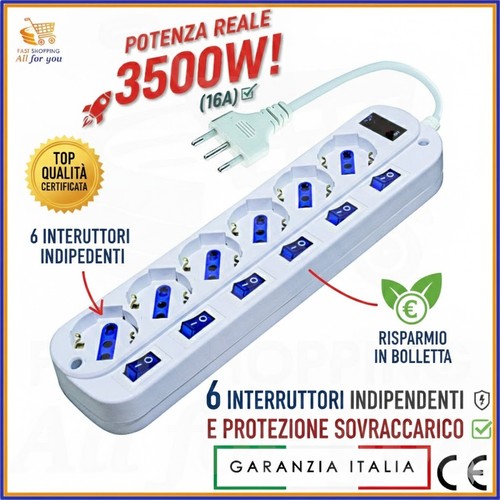 Ciabatta multipresa con
