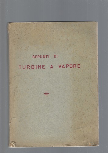 Appunti turbine vapore - a, a