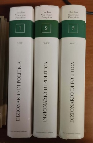 Dizionario politica 3 - -,