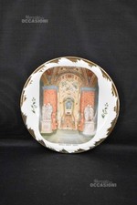 Piatto Decorativo In Ceramica Richard Ginori Italy 420 Scala Santa - Roma 24cm
