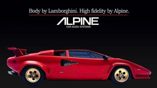 Lamborghini countach alpine - countach,
