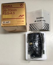 Sigma - Obiettivo 28-70mm f3.5-4.5 per Yashica AF e Kyocera AF - Nuovo