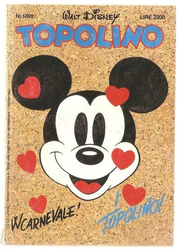 Fumetto topolino 1892 - fumetto,
