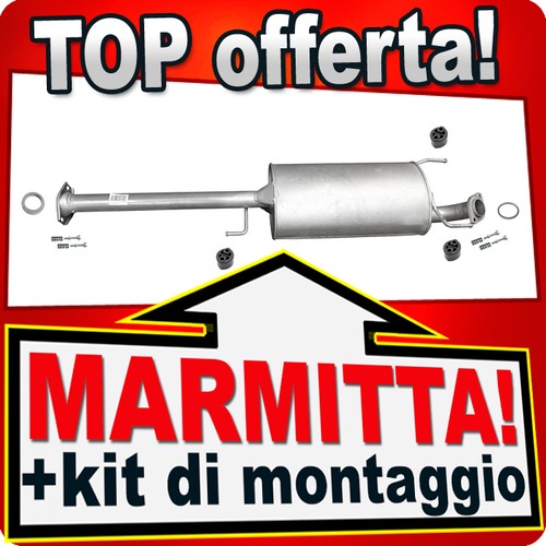 Silenziatore centrale per - silenziatore,