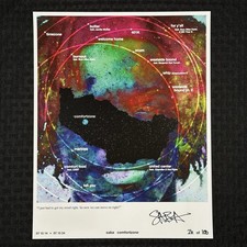 Poster 10 Anniversario "ComfortZone" Firmato Saba - Edizione /100 Autografato