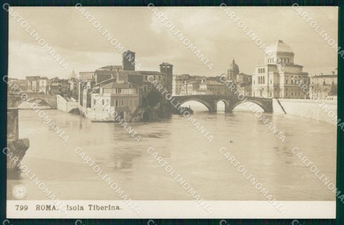 Roma città isola tiberina - roma,