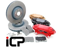 Kit freno grande ICP anteriore 4 pentole adatto oro: Subaru Impreza Legacy Forester 5x100