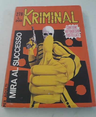 Kriminal ediz corno 278 - ,