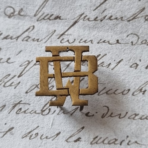 Monogramma lettere ottone - lettere,