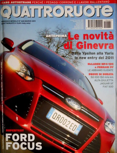 Quattroruote 665 2011 - , prove