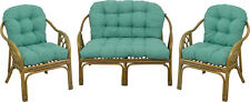 Cuscino imbottito per rattan Bahama set poltrona in rattan cuscino panca da g...