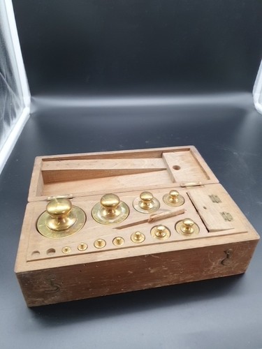 Vecchi pesi ottone - pesi,