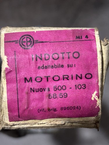 Motorino indotto fiat nuova - fiat,