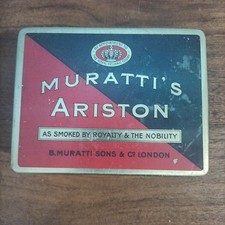 SCATOLA IN LATTA SIGARETTE