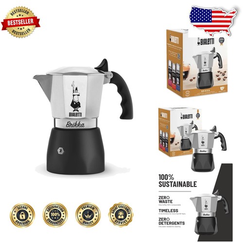 Brikka moka pot espresso maker - brikka,