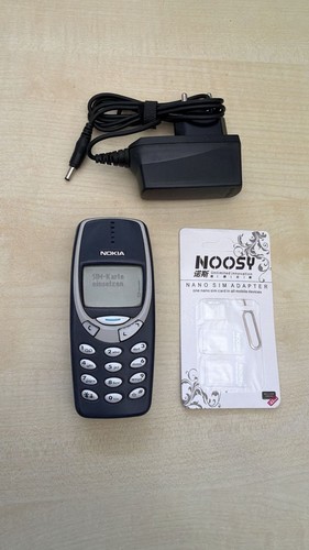 100 originale nokia 3310 blu - 100%,