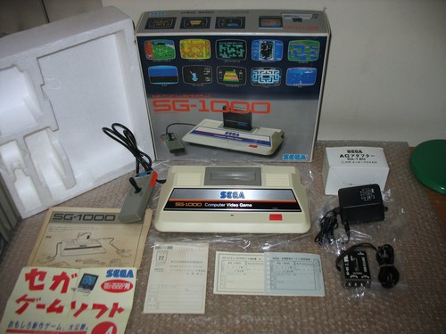 Boxed sega 1000 1st run - sg,