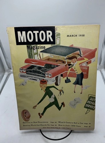 Vintage march 1958 motor - vintage,