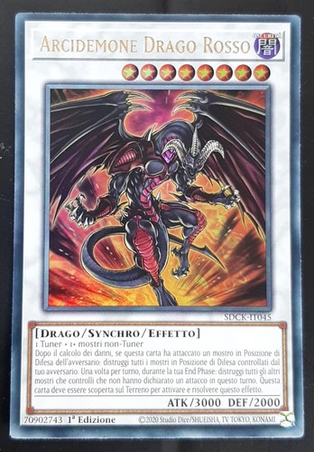 Arcidemone drago rosso ultra - arcidemone,