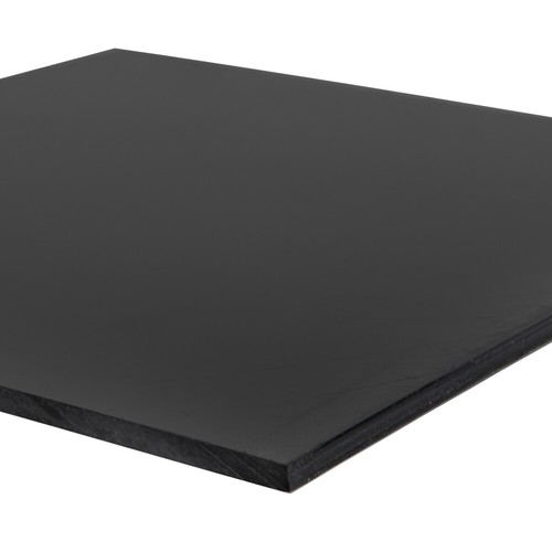 Foglio plastica hdpe nero - foglio, di