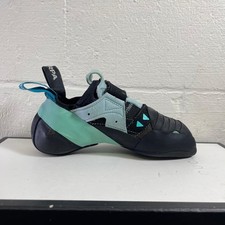 Scarpe da arrampicata Scarpa Instinct VS nere Teal Hook & Loop da donna taglia 7,5 US