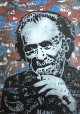 Bukowski 4. Técnica mixta