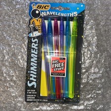 Set 6 penne bic shimmer