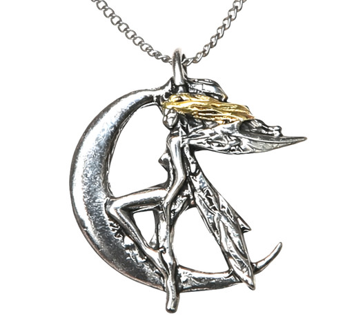 Collana con ciondolo - , fata