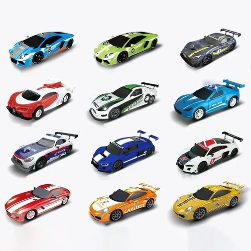 Pista elettrica auto - 1:64,