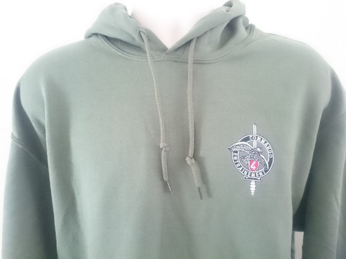 Felpa con cappuccio esercito - con,
