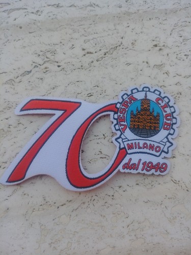 Vespa club milano toppa patch - vespa,