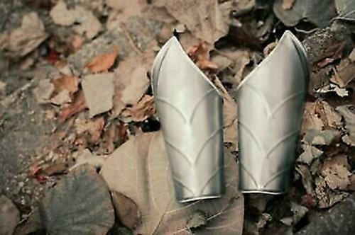 Steel armour bracers warrior - steel,