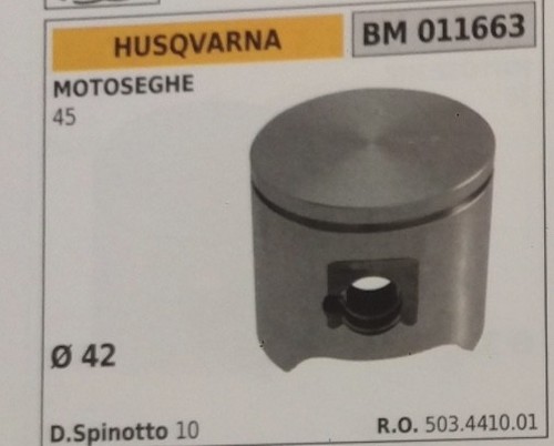 503441001 pistone completo - pistone, di