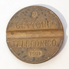 Gettone Telefonico SIP 7501 Vintage Token Chip SPL Raro