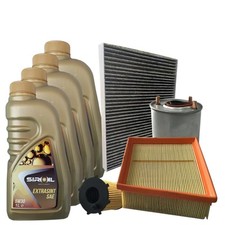Kit Tagliando Ford Fiesta VI 1.5 TDCi B-Max 1.5 TDCi 4 Filtri Olio 5W30 Siroil
