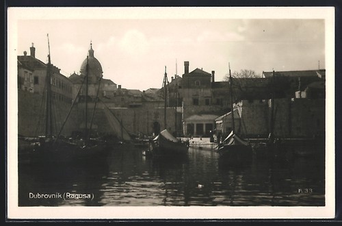 Cartolina dubrovnik parte - dubrovnik,,
