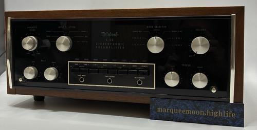 Mcintosh c28 preamplificatore - mcintosh,